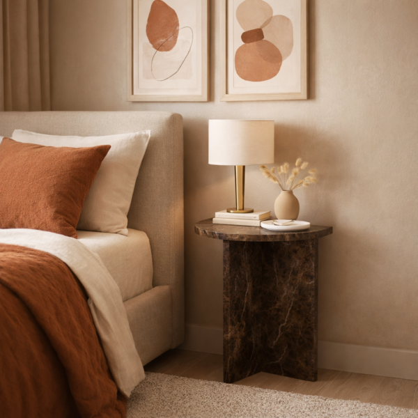 LUNEA side table Natural Stone